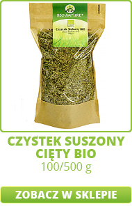 Czystek suszony cięty BIO (Cistus Incanus)